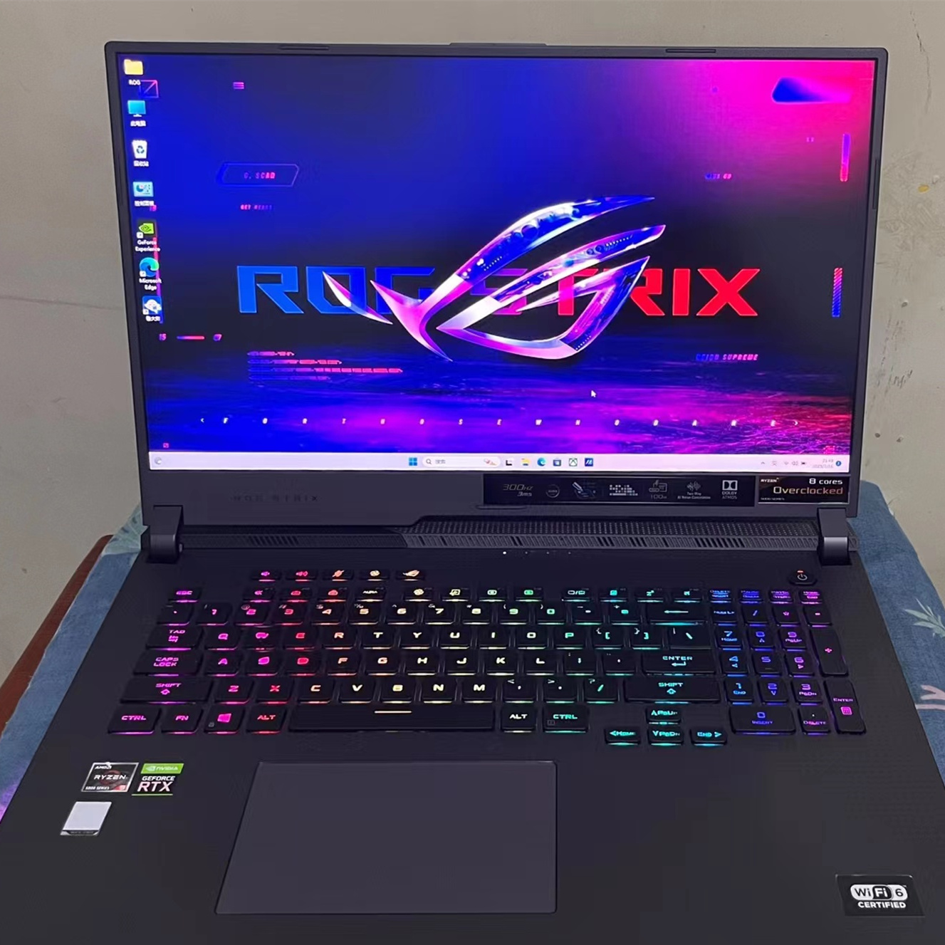 Rog Strix G5 R9-5900hx Rtx 3070(8gb) 15.6inch(300hz) Fhd High Refresh Rate Gaming Laptop 