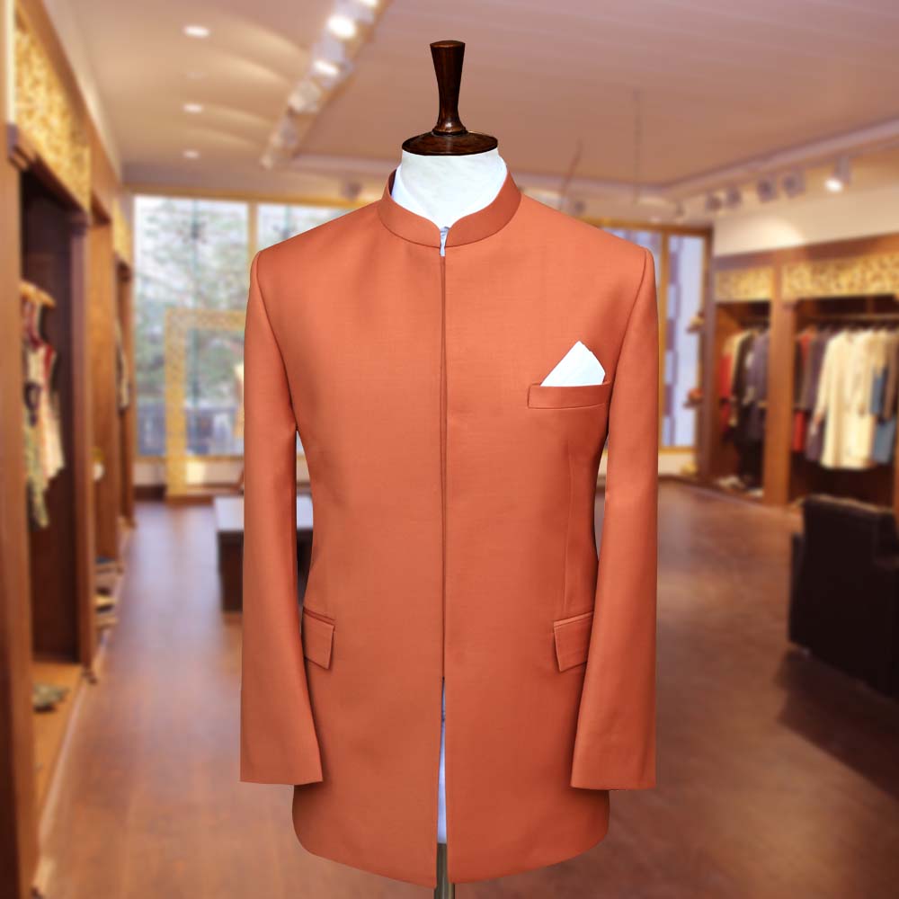 Custom Men Elegant Luxury Indian Designer Groom Wear Indowestern Sherwani Prince Suit