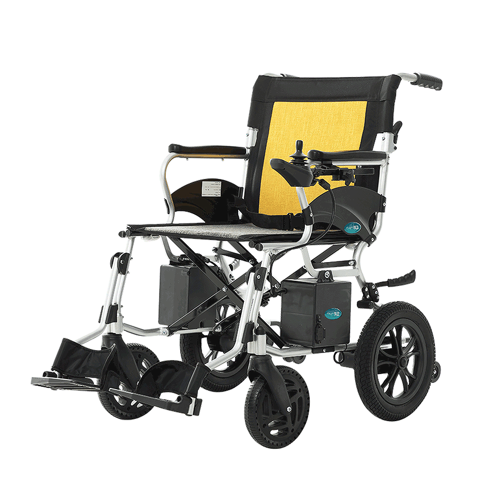 Aluminum Alloy Lightweight Children Lithium Battery Electric Power Wheelchair Foldable Price List For Cerebral Palsy Children