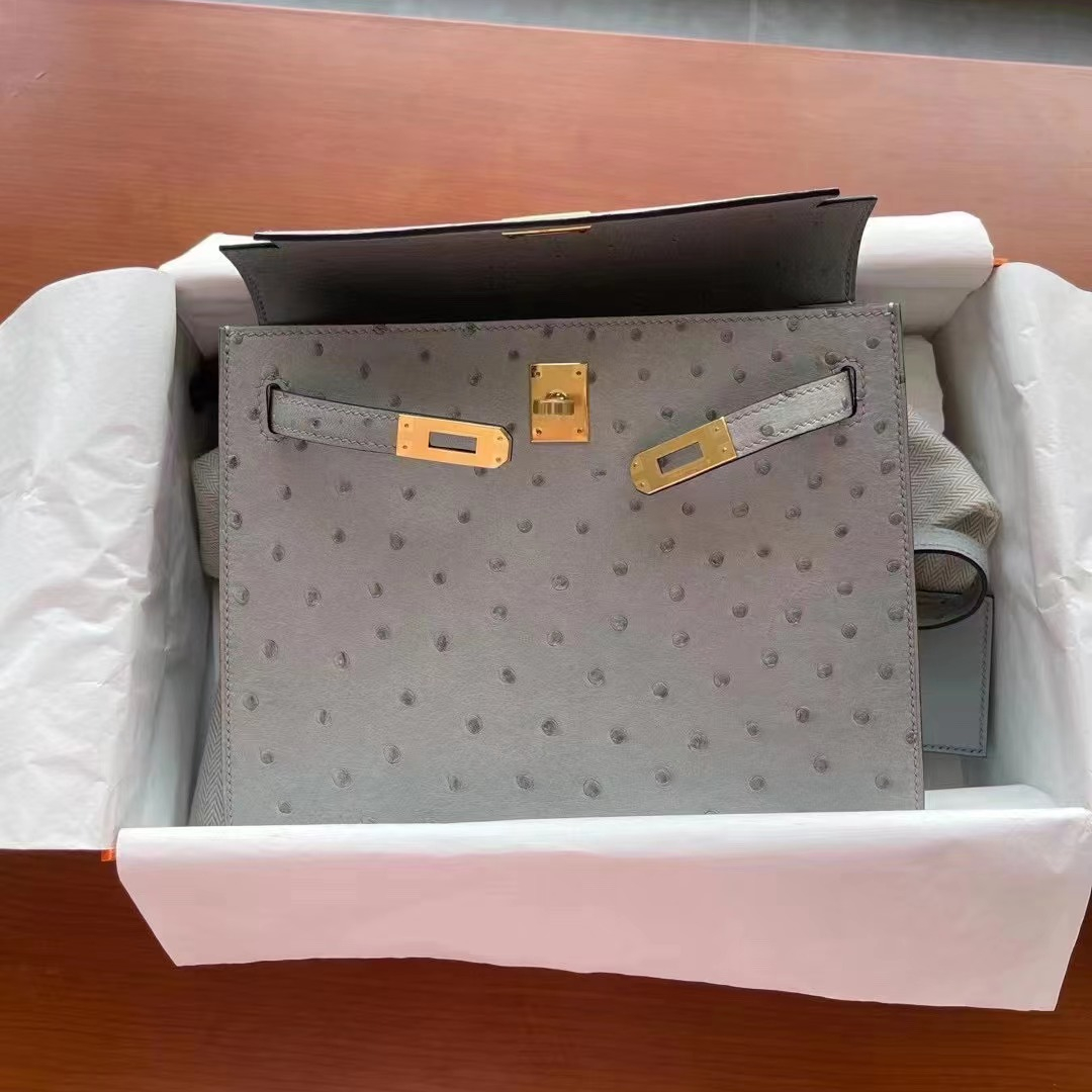 Fashion Bag Wholesale Women&#39;s Handbag Women&#39;s Luxury Handbag Women&#39;s Notebook Handbag Bk25 Ostrich Skin Handmade