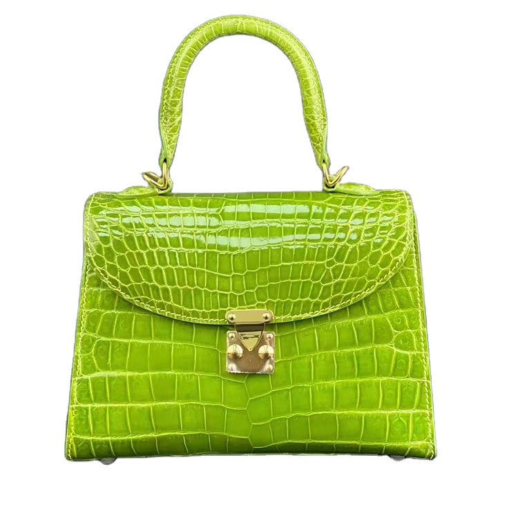 Luxury Hot Selling Lady Genuine Crocodile Leather Skin Tote Bag