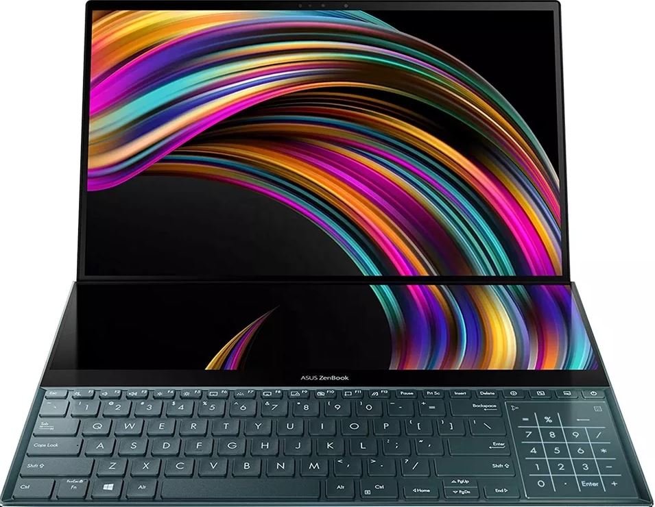 New Sealed For ASU S ZenBook Pro Duo UX581 Laptop 15.6 4K UHD NanoEdge Touch Display Intel Core I9-10980HK 64GB RAM 1TB SSD