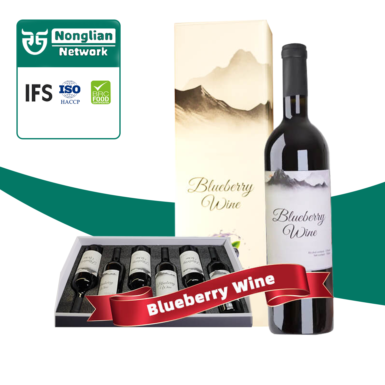 Best-Selling Shandong Yantai With More Effects. Heather Dried Blueberry Wine Is Suitable For The Elderly And Families