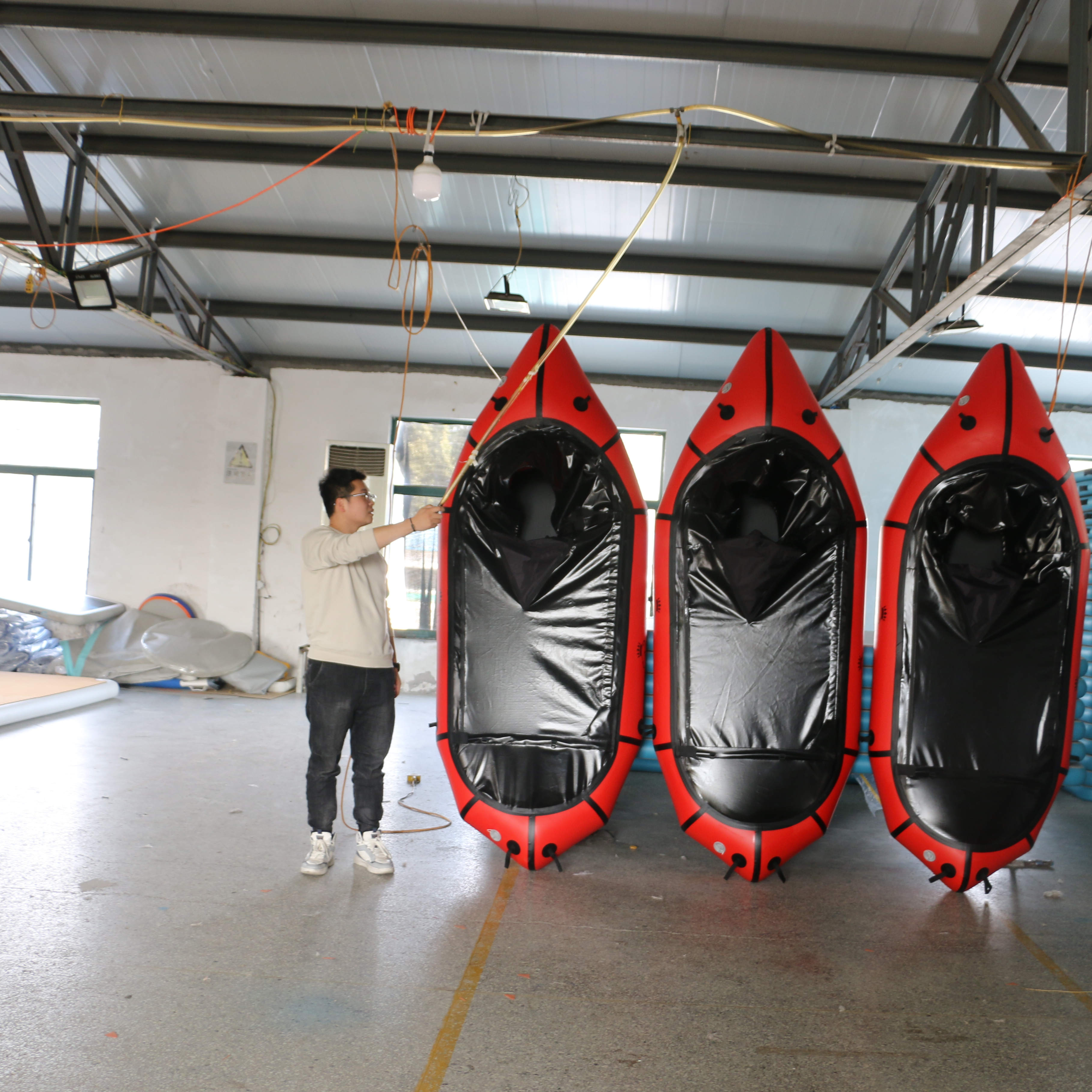 high-quality 420D PVC Materials Inflatable Water Sport Packraft