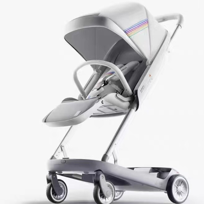 New design baby stroller fold can sit and lie foldable lightweight baby stroller compact baby stroller