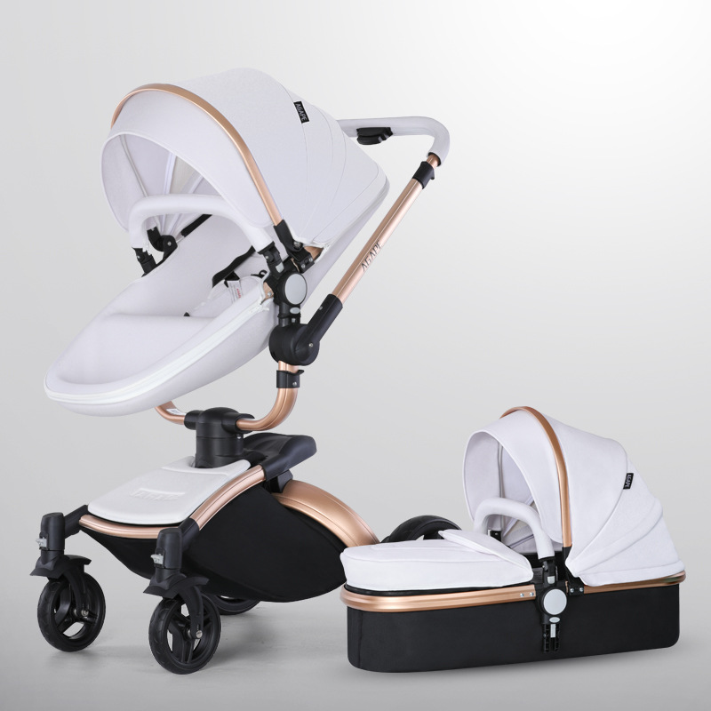 Wholesale Cheap Lightweight Foldable High Landscape Stroller 3 In 1 Baby Stroller For 0-3 Years 