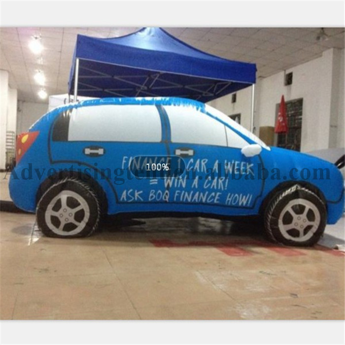 Outdoor Advertising Inflatable Products Customized Giant Car For Decoration 