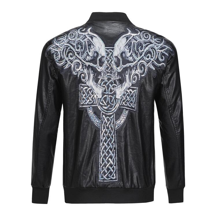 Leather Leather Jacket Customized Design Of The Best Winter Men's Slim Fit Leather Jacket