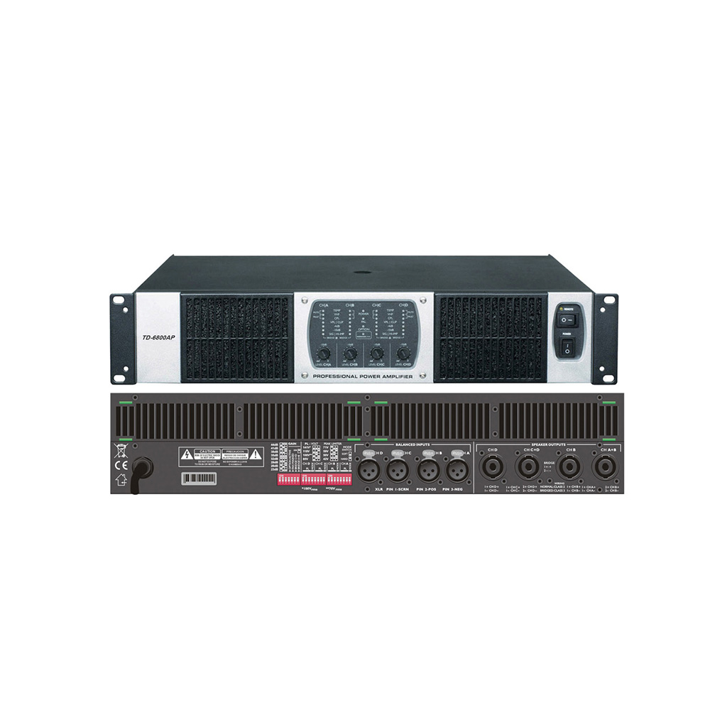 Professional Mp3 Power Amplifier Td-6800a Amplifier Audio 