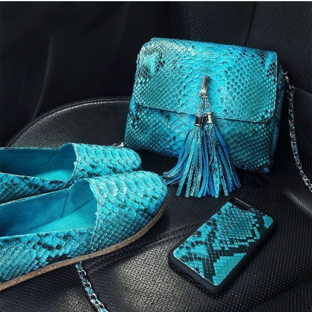 Famous Brand Luxury Leather Handbags For Lady,Python Skin Handbags For Women 
