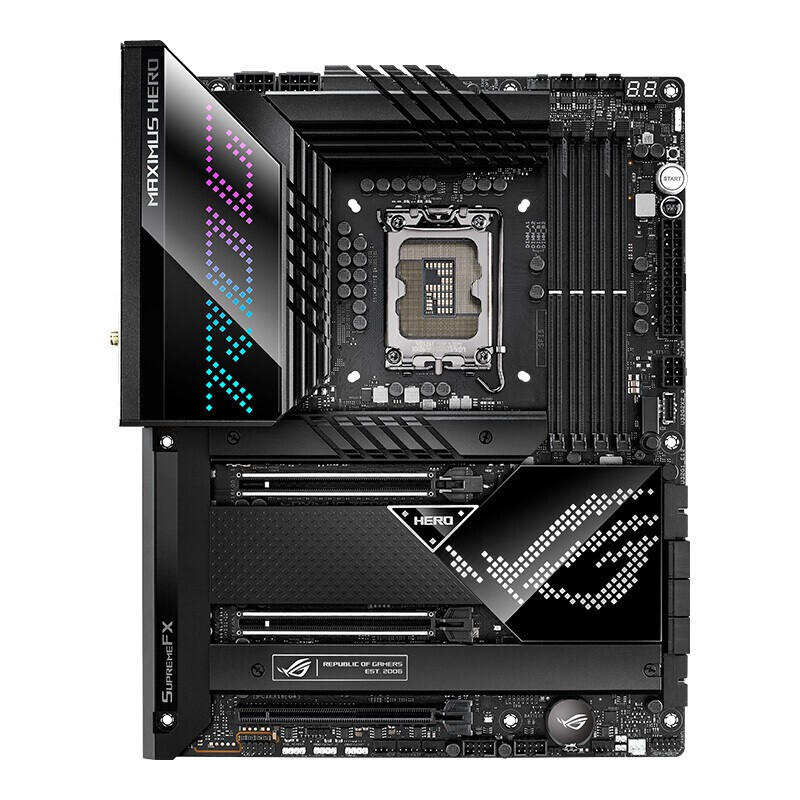 Asu.s Rog Maximus Z690 He.ro Ddr5 Lga 1700 Computer Atx Gaming Motherboard For 12th Gen Cpu 12900k 12700k 12600k 16g*2 