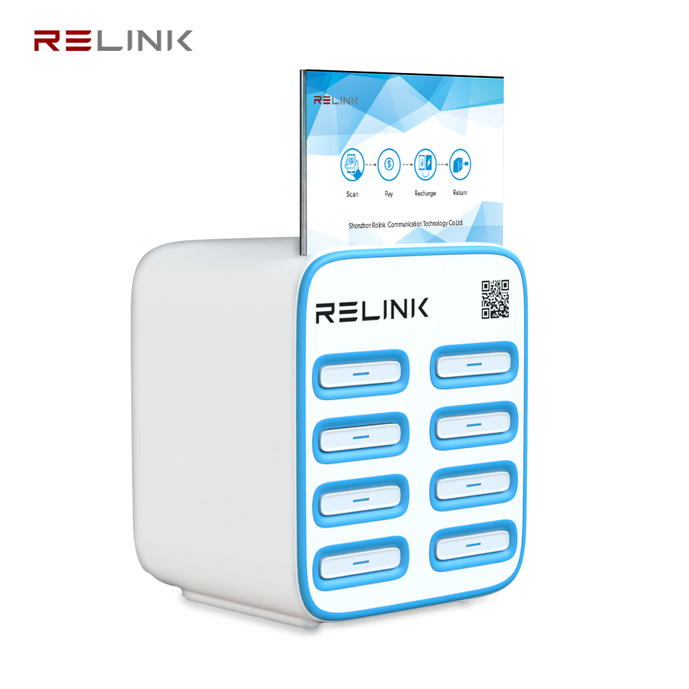 Relink Multi Desktop Docking Station 8 Ports Charger Usb Charging Stand For Phone 