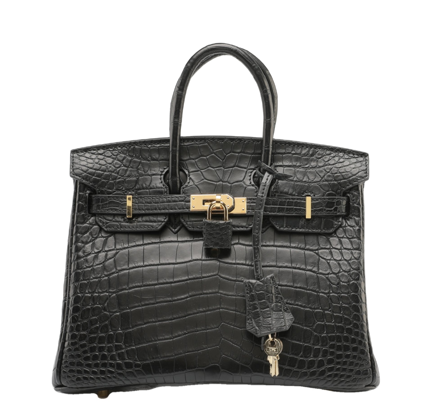 Professional Manufacturer Exotic Real Crocodile Leather Bag Tote Handbag For Ladies Custom Handbag Leather