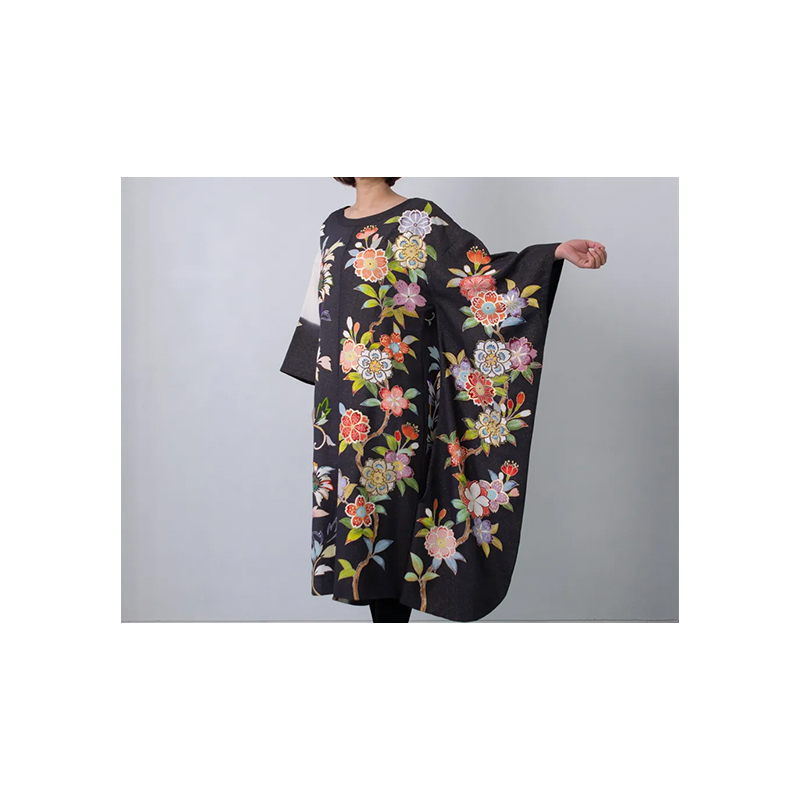 A Gorgeous One-piece Dress Japanese Customize Kimono Wholesale Traditional