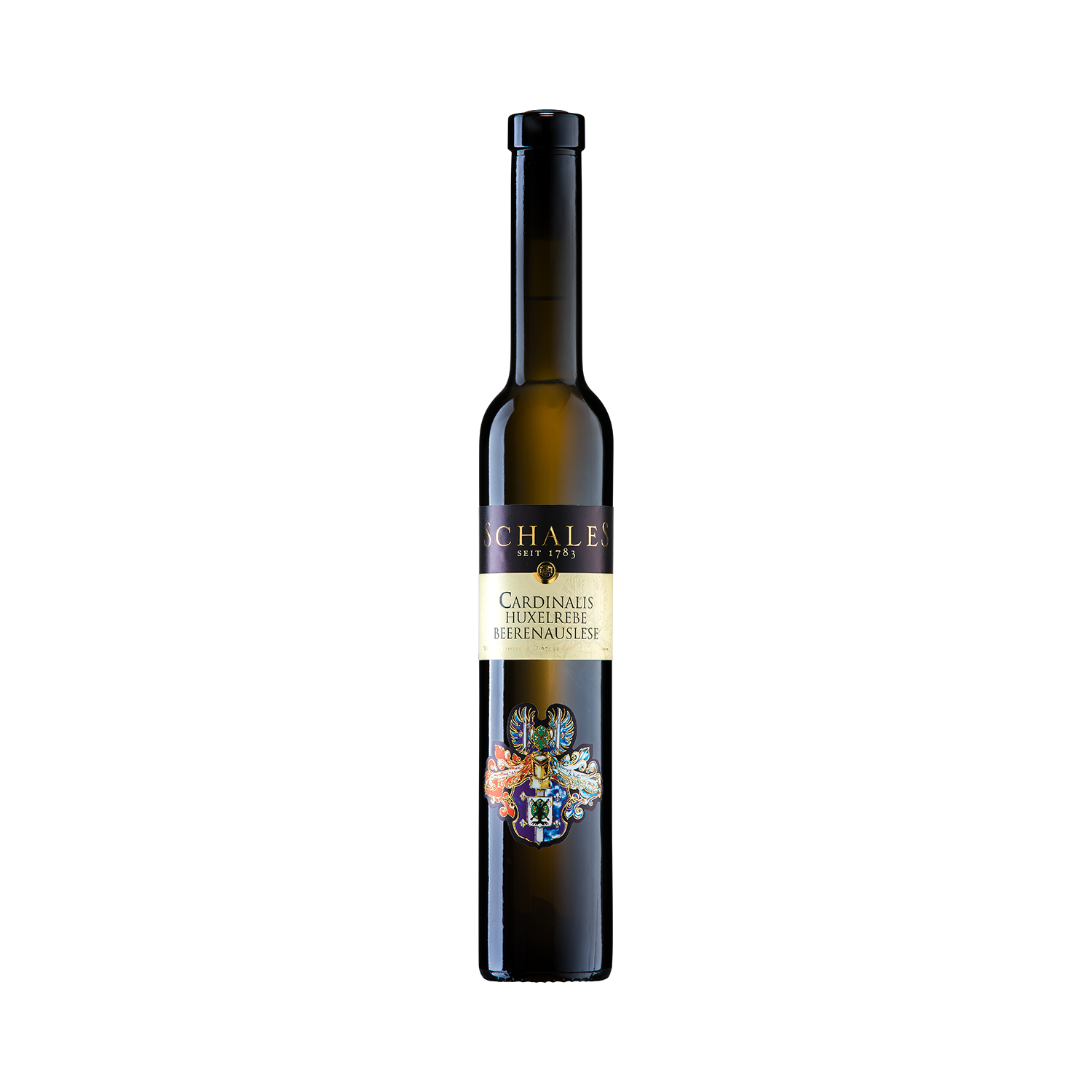 375ml 2013 Huxelrebe Beerenauslese white sweet dessert wine typical tropical fruit aroma, harmonious balance delicate mango note