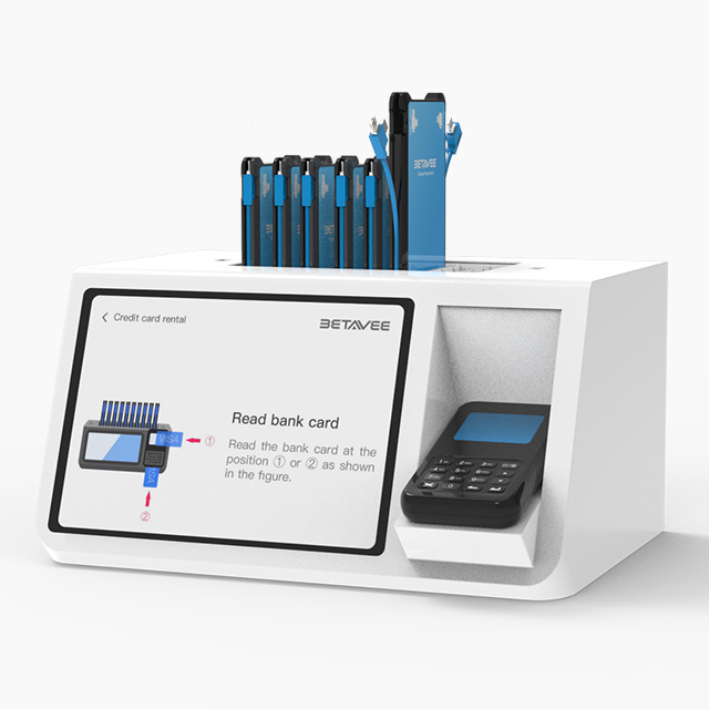 Sharing Power Bank Mobile Cell Phone Charging Station Pos 