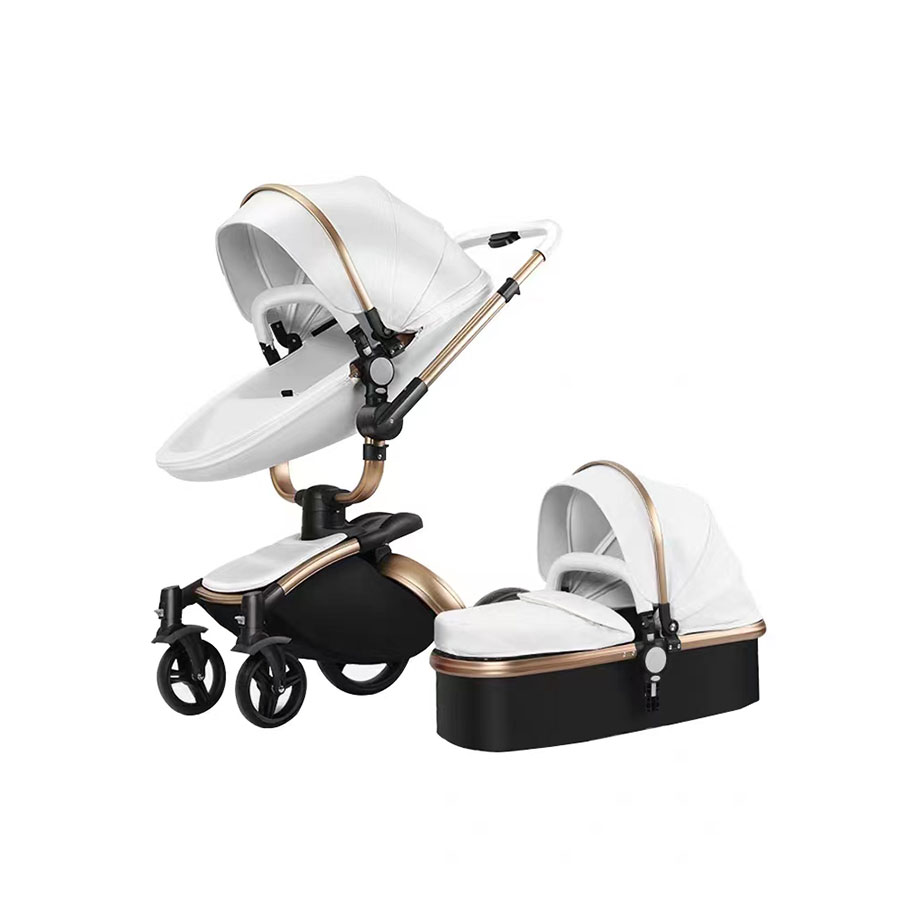 China Baby Stroller Manufacturer New Design Luxury Baby Carriage For Sale 360 Rotation Stroller
