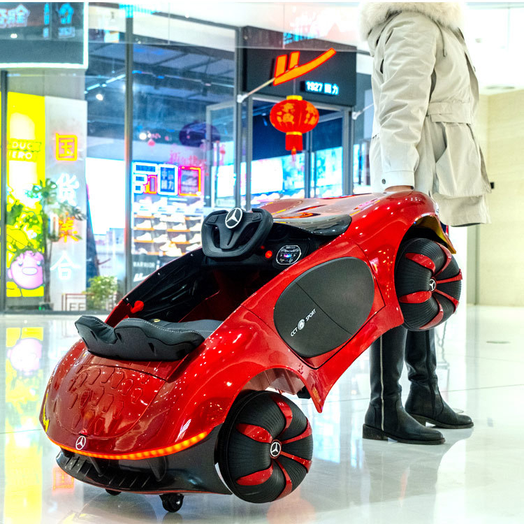 Electric early education vehicle four-wheel drive children's electric vehicle