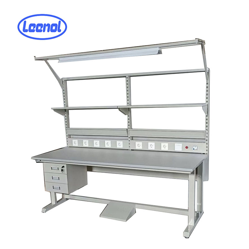 Leenol Adjustable Height Electronic Lab ESD workbenches