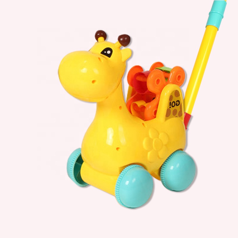Children&#39;s Hand Push Giraffe 