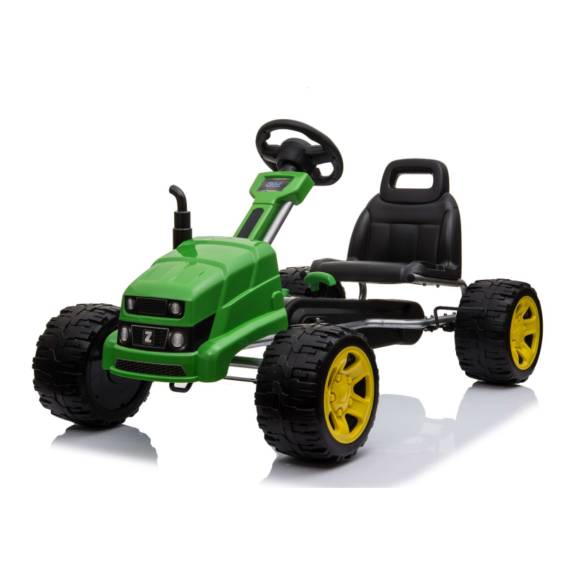 Large size kids go kart children' four wheel pedal ride on toy car