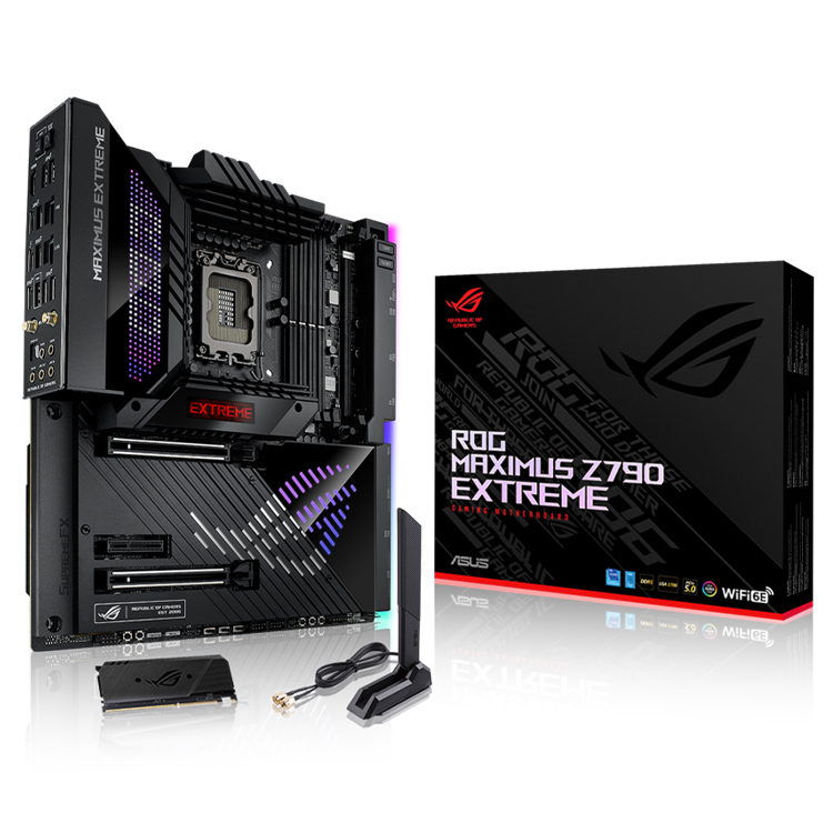 ASUS ROG MAXIMUS Z790 EXTREME Motherboard with Dual Channel Memory Architecture support 13th and 12th Intel Core Processors