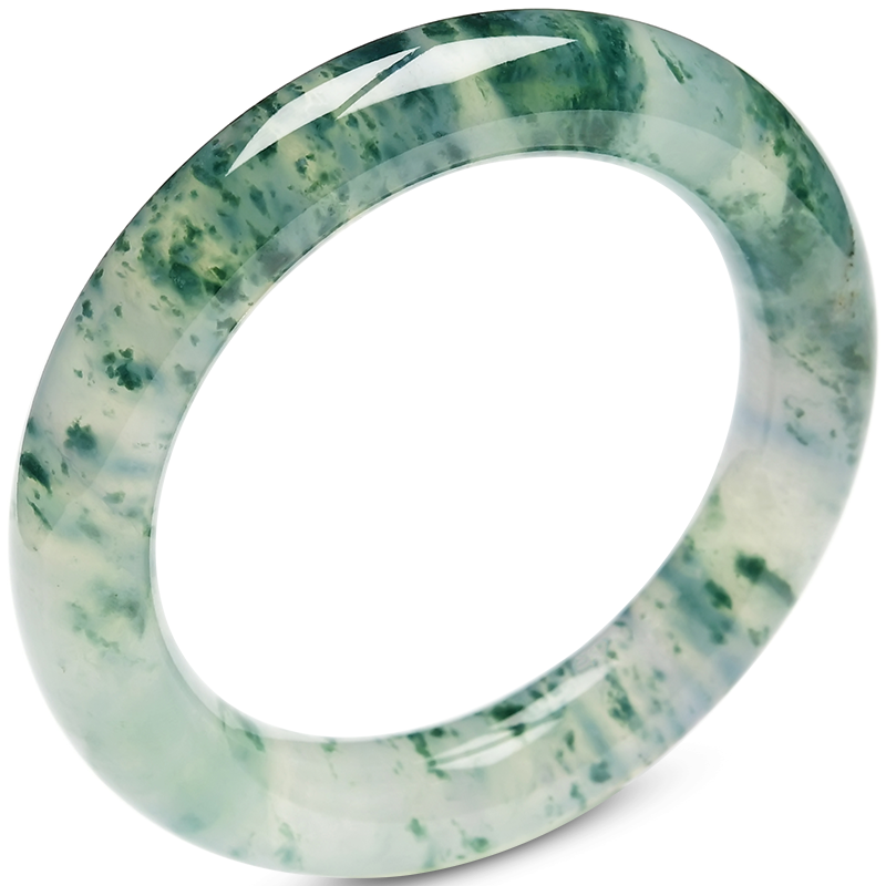 Yq426 Free Shipping Natural Emerald Gemstone Cuff Jadeite Jade Bangle And Bracelet