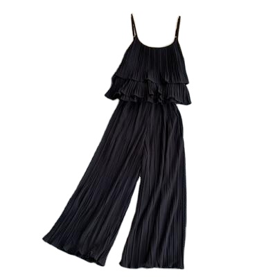 Women Christmas Red Designer Jumpsuit Boho Chic Fancy Bohemian Sleeveless Ruffle Handmade Dresses For Low Price 