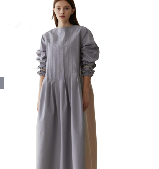 [atude Co.,Ltd.]women&#39;s Clothing,Front Pintuck Dress 