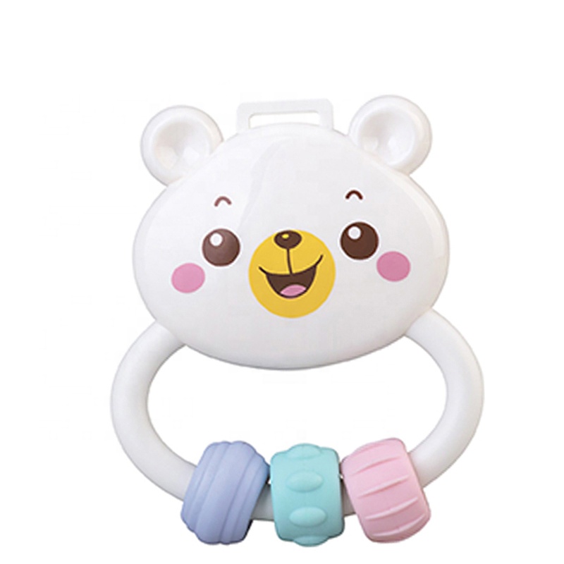 OEM PUHSI Professional manufacturing mold and production Boiled play new born set colorful hand toy baby rattle mould service