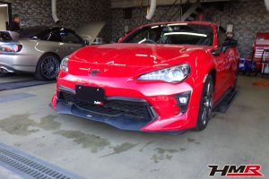 6MT TRDフルエアロ brembo装備のトヨタ86(ZN6)2.0GTの納車前点検整備を行いました