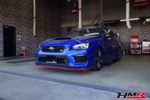 1オーナー STIパフォーマンスPKGのWRX STI(VAB)の納車前点検整備を行いました