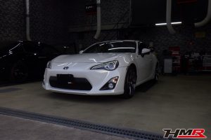 6MT フジツボマフラー PF07装備のトヨタ86(ZN6)2.0GTの納車前点検整備を行いました