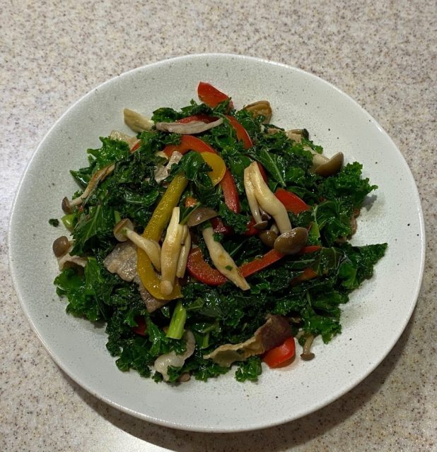 ケールの温野菜サラダ