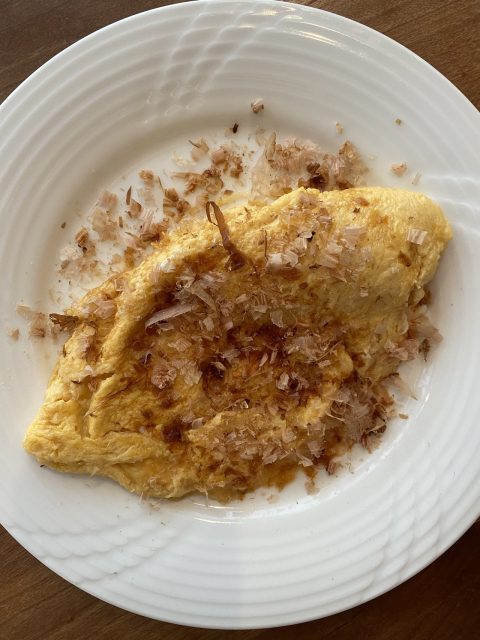 長芋たっぷりふわふわオムレツ
