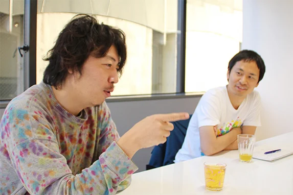シモダテツヤ氏とみよしこういち氏