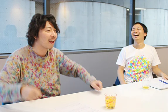 シモダテツヤ氏とみよしこういち氏