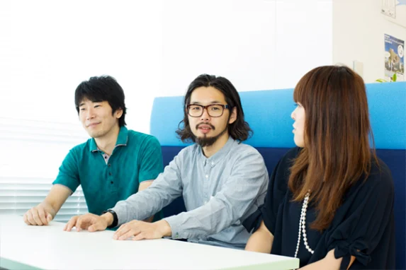 株式会社オプト クリエイティブ戦略部 伊藤氏・田渕氏・榎本氏