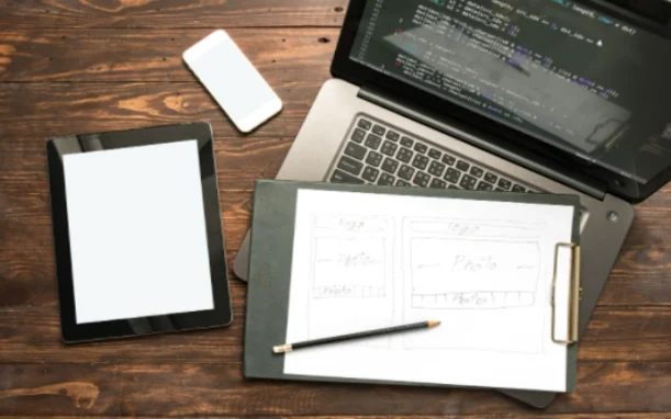 PCとタブレットとノート