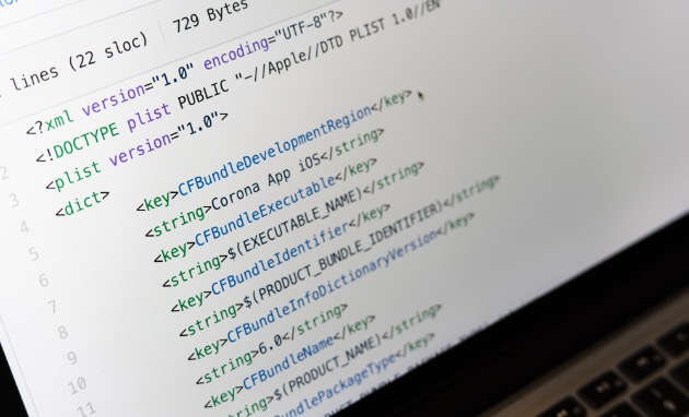 コーディング画面