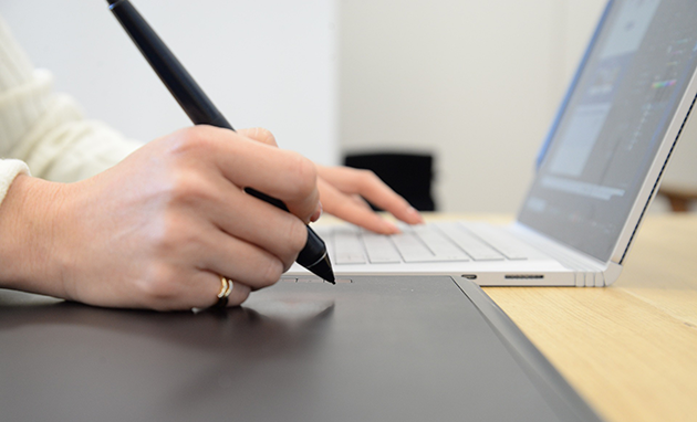 ペンタブを利用する人