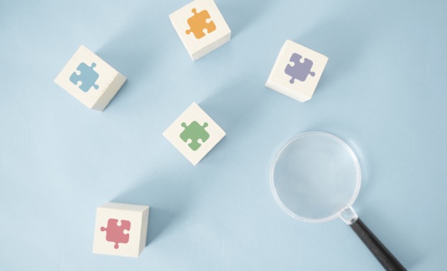 パズルのブロック