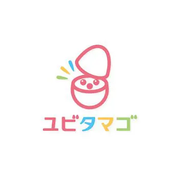 美顔ローラーショップサイト「ユビタマゴ」のロゴ