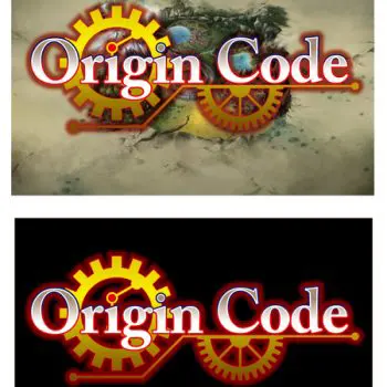 中世SFファンタジーのゲーム「OriginCode」のロゴ