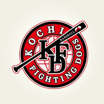 プロ野球独立リーグ「高知ファイティングドッグス」の球団エンブレム