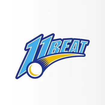 卓球クラブチーム「11BEAT」のロゴ
