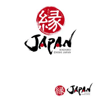 和太鼓チーム（会社）「縁（えにし）JAPAN」のロゴ