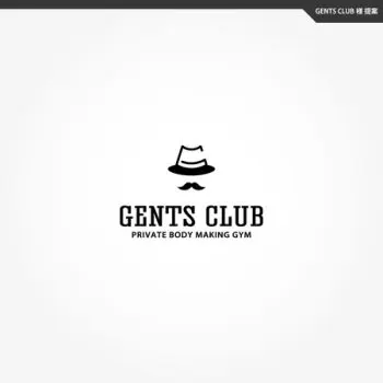 男性専用プライベートジム「GENTS CLUB」のロゴ