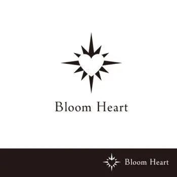 ジュエリーショップサイト「Bloom Heart」のロゴ