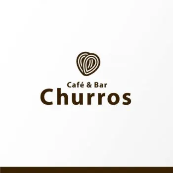 カフェ＆バル「Churros（チュロス）」のロゴ